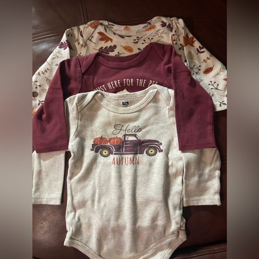 HB long sleeve onesies